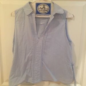 Zara side bow tank top